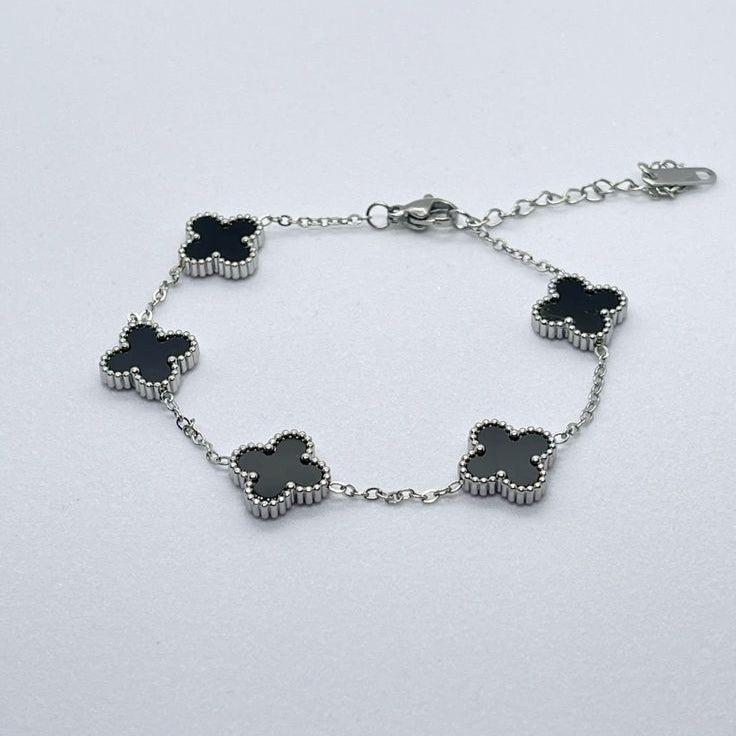 CLOVER | SORT SØLV