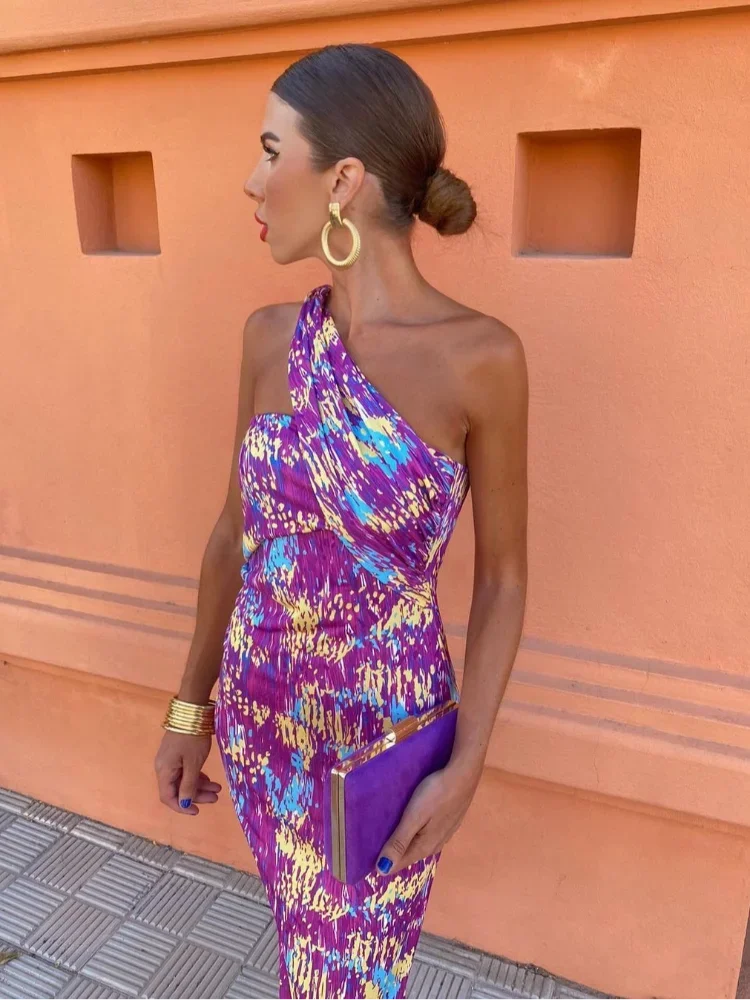 IRMGARDI | ELEGANT ONE-SHOULDER KJOL E