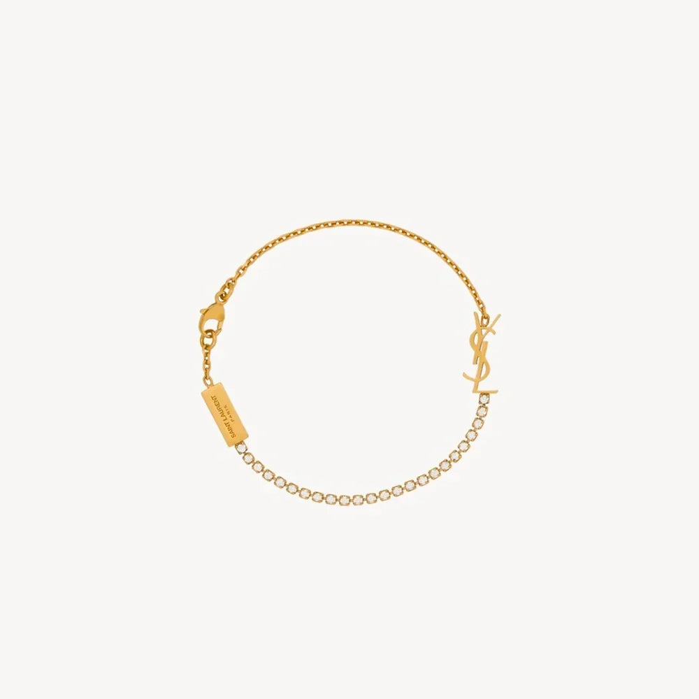 SAINT LUXE DIAMANT ARMBÅND | GULD