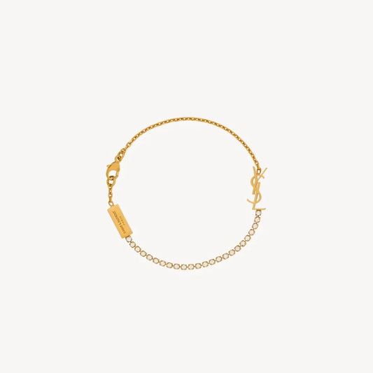 SAINT LUXE DIAMANT ARMBÅND | GULD