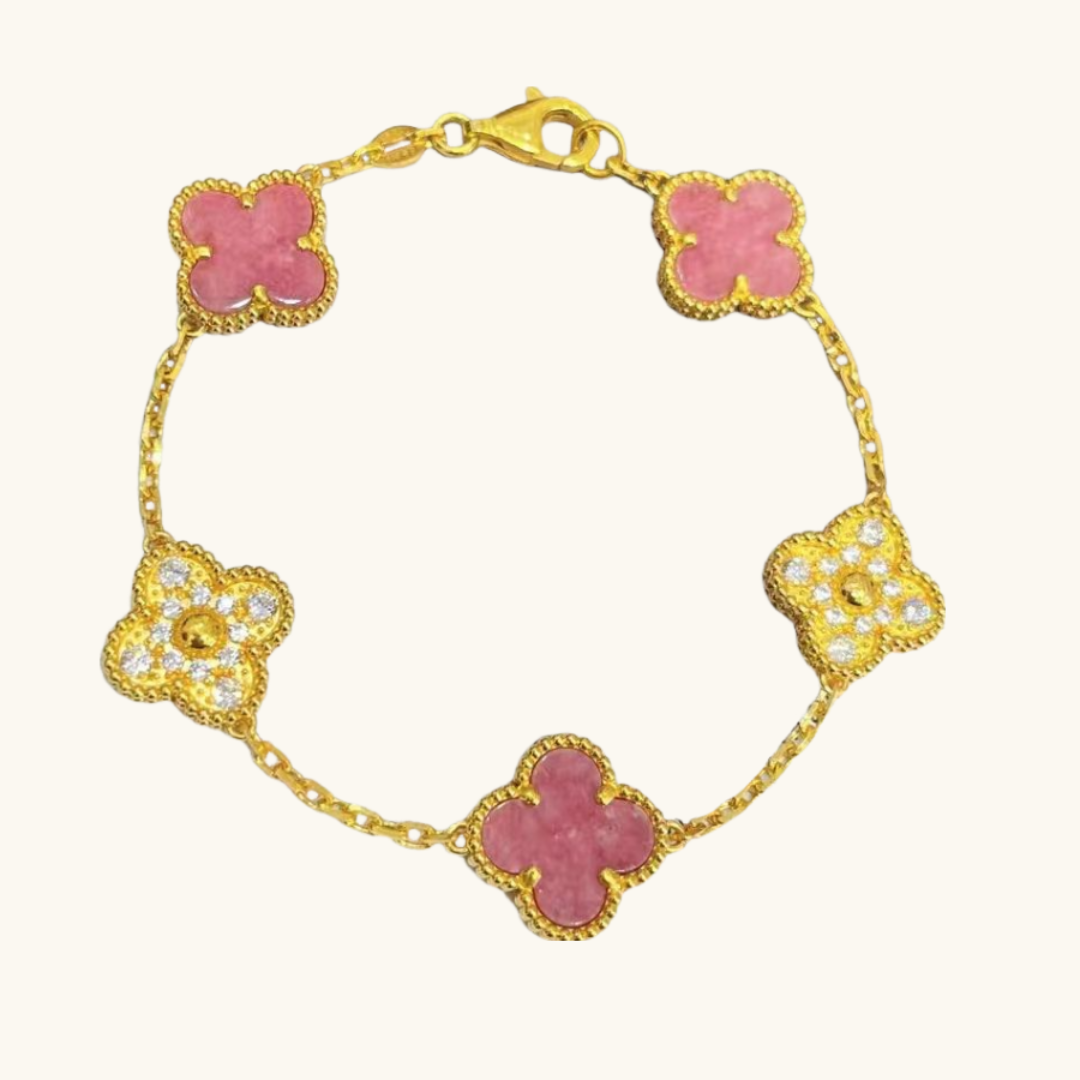 CLOVER ARMBÅND | KRYSTAL
