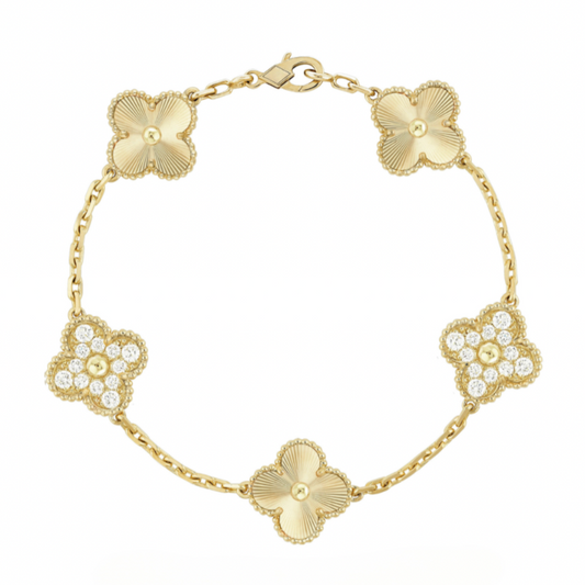 CLARA CLOVER DIAMANT ARMBÅND