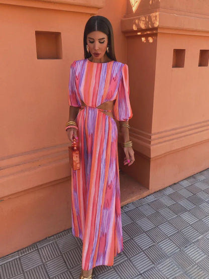 PALOMA | ELEGANT CUT-OUT KJOL E