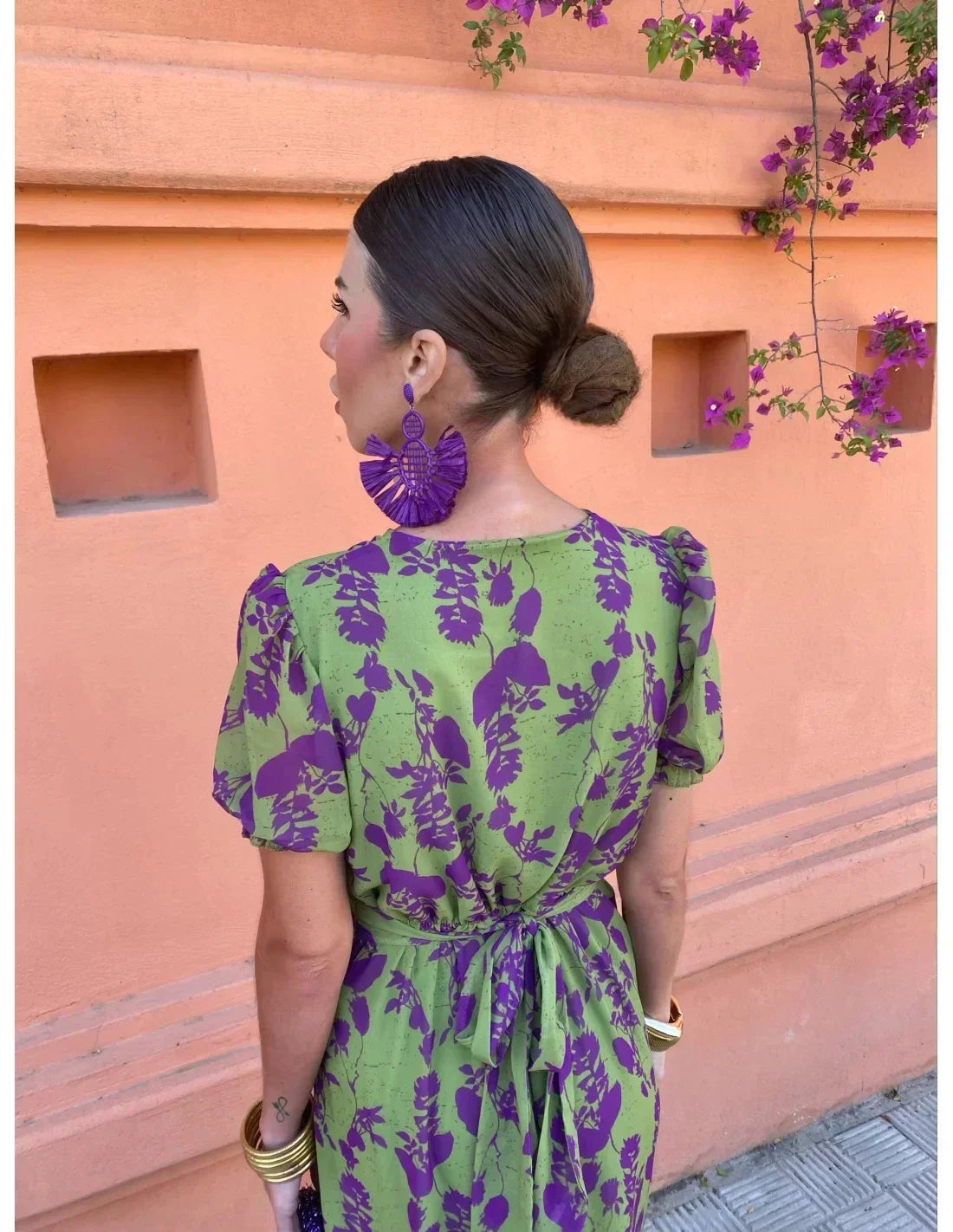MELYS | ELEGANT PRINTET KJOL E