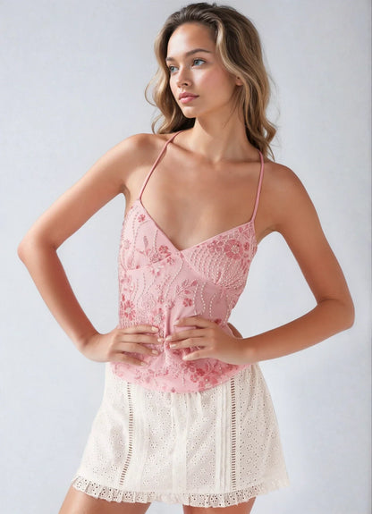 SEQUIN CAMI TOP
