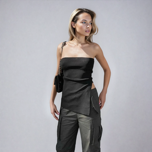 ALESSANDRA SKULDERLØS TOP