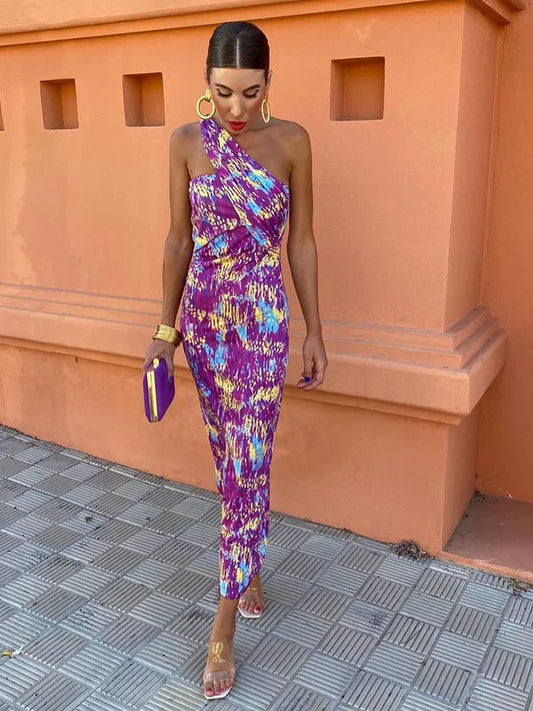 IRMGARDI | ELEGANT ONE-SHOULDER KJOL E