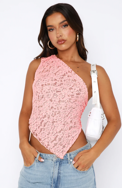 LILA LACE TOP