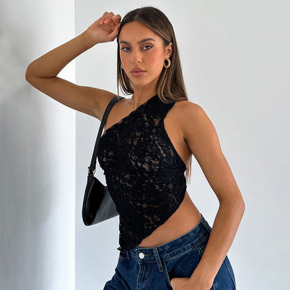 LILA LACE TOP
