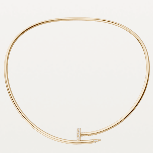 ASH ANNE DIAMANT HALSKÆDE | GULD