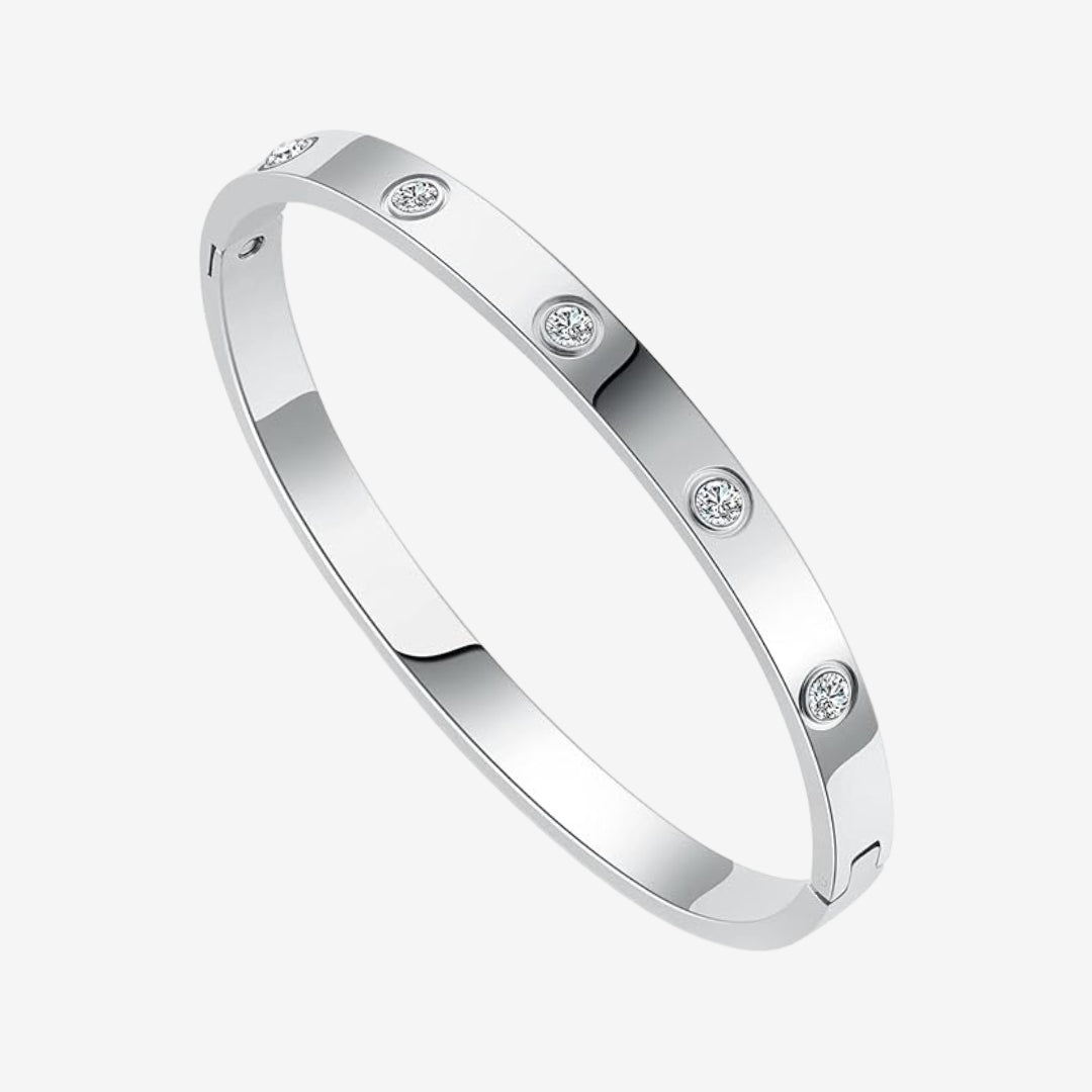 ETERNITY LINK ARMBÅND MED ZIRKONIA