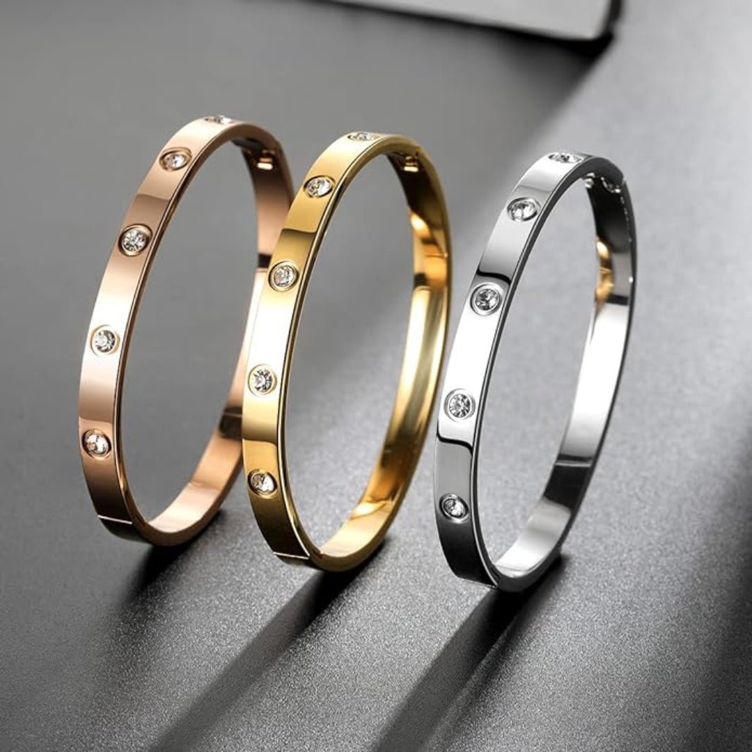 ETERNITY LINK ARMBÅND MED ZIRKONIA