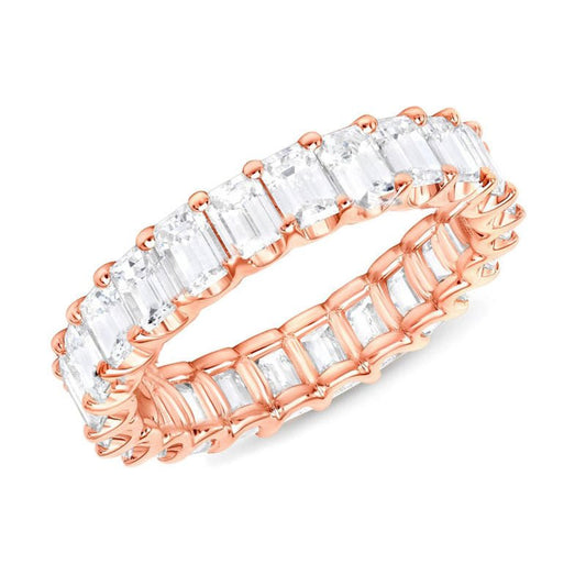 CUBIC RING | ROSAGULD