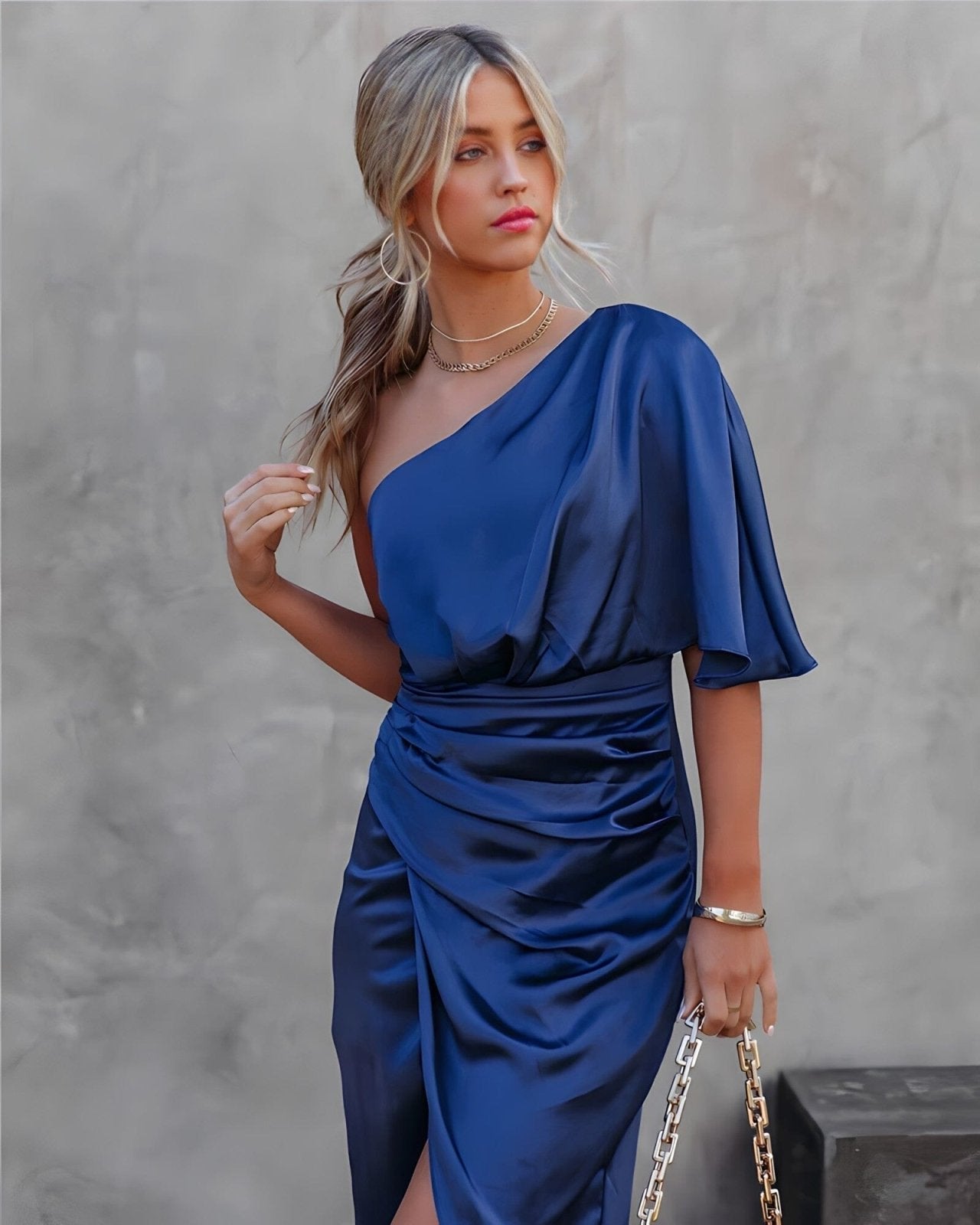 DHALIA | ELEGANT ASYMMETRISK KJOL E