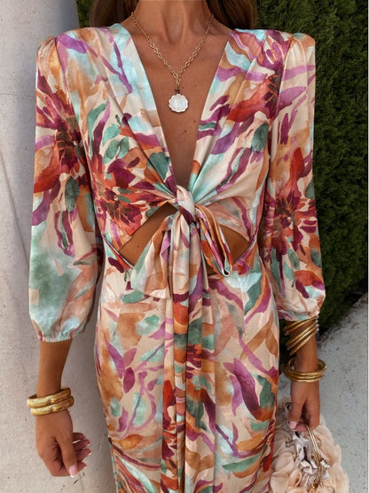 DANIKA | ELEGANT CUT-OUT KJOL E