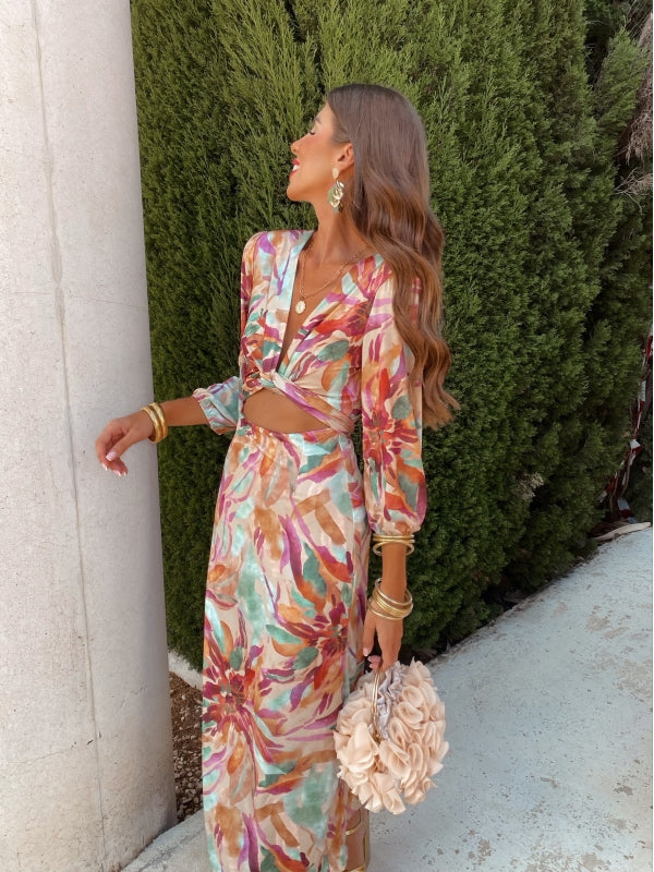 DANIKA | ELEGANT CUT-OUT KJOL E