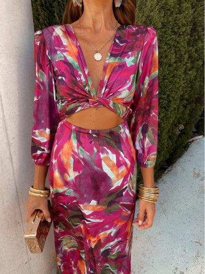 DANIKA | ELEGANT CUT-OUT KJOL E